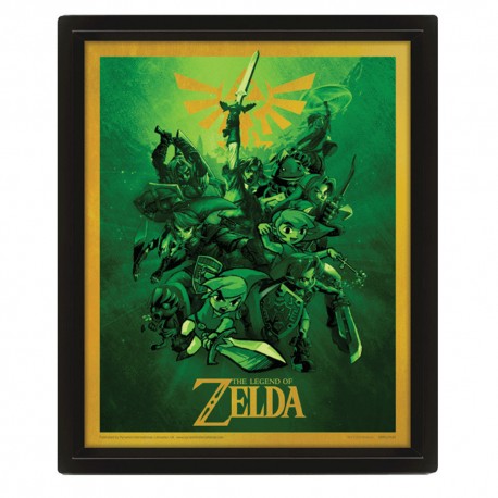 Boîte Cadeau The Legend of Zelda - Golden Triforce sur Kas Design