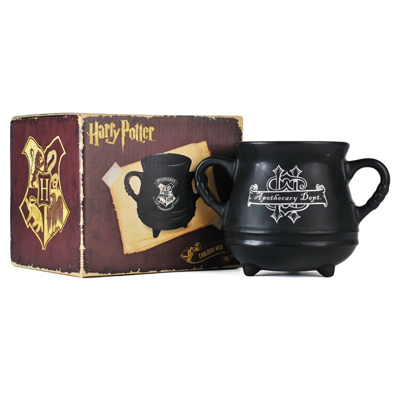 Harry Potter - Tasse bordeau Hogwarts Le Bazar du Bizarre