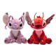 Peluche Stitch, Angel & Leroy Disney Sonore 30 cm 