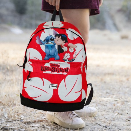 Sac à Dos Lilo & Stitch Kiss Disney Rouge