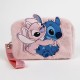 Trousse de Toilette Angel & Stitch Fourrure Rose Disney