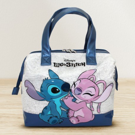 Trousse de Toilette Angel & Stitch Disney Fourrure à Anses