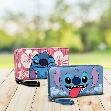 Portefeuille Stitch Flower Disney