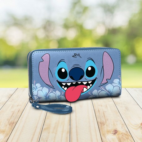 Portefeuille Stitch Flower Disney