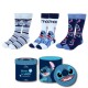 Coffret 3 Paires de Chaussettes Stitch Disney