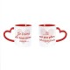 Coffret Duo Les Mugs des Amoureux Cœurs Rouges