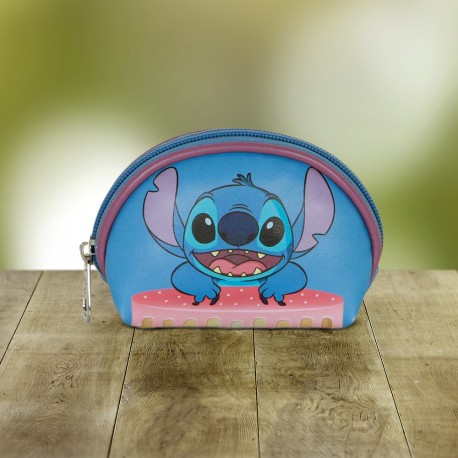 Porte-Monnaie Ovale Stitch Disney Gourmand